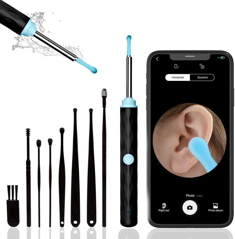 Ear Wax Removal - Earwax Removal Kit with Light - Ear Camera with 6 Ear Spoon - for Ios & Android -Thanksgiving Gift, Christmas Gift, Winter Gift Set, New Year Gift,Gifts for Women,Gifts for Men